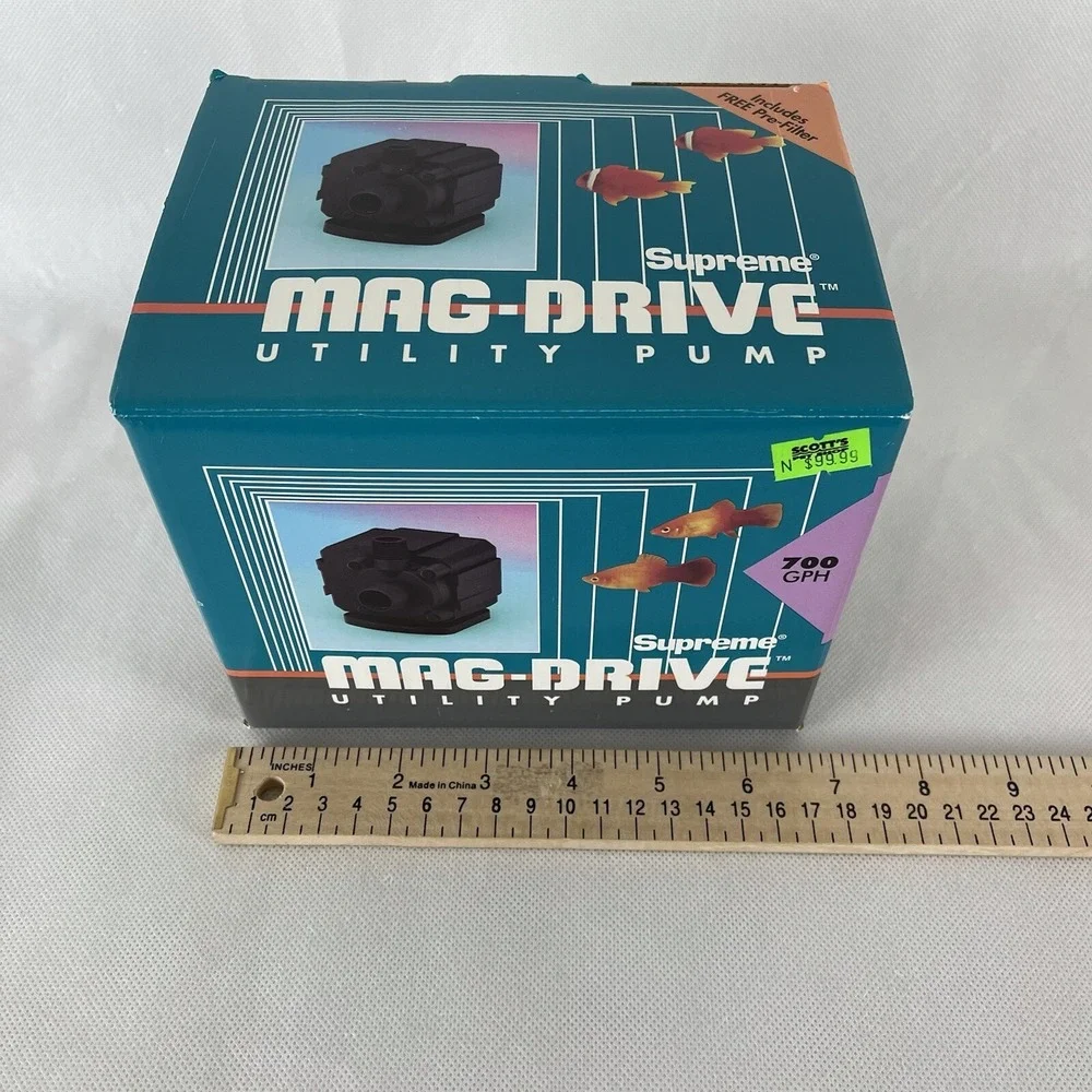 Supreme Mag-Drive Utility Pump - Model 7, 700 GPH, Made In The USA